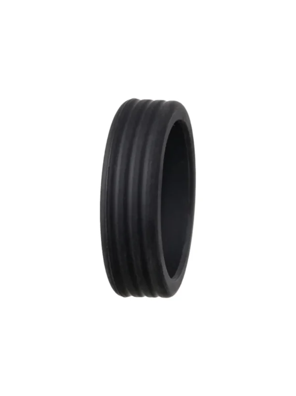 Suitcase wheels smooth black