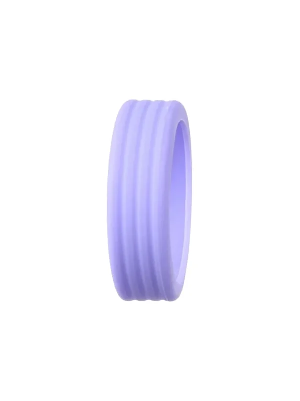 Suitcase wheels smooth purple